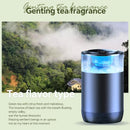 Smart Car Air Freshener Car Fragrance Diffuser Automobile Rechargeable Air Freshener Car Interior Deodorizer with Ambient light