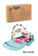 Multifunctional Fitness Frame Baby Activity Gym Play Mat Musical Rack Kid Infant Educational Crawling Carpet Toy Children Gift