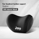 Car Neck Pillow Protective Lumbar Back Support Headrest Cushion For Jeep Patriot Renegade Wrangler JK JL Liberty Trailhawk