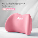Car Neck Pillow Protective Lumbar Back Support Headrest Cushion For Jeep Patriot Renegade Wrangler JK JL Liberty Trailhawk