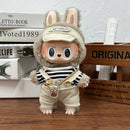 Labubu 17cm Doll Clothing Set Cute Hat Clothes Doll Accessories Children Gift Toys