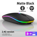 Laggy, uncomfortable mouse ruining your game? Upgrade to the RGB Wireless Gaming Mouse – ergonomic, rechargeable, and ultra-responsive up to 3600DPI. Play smoother. Work faster. No wires, no limits.
