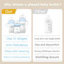 /240/330ML Baby P150P Bottle Newborn Baby Bottle with Handle Milk BottleFeeding  Baby Bottles Newborn Feeding Supplies