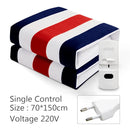 220V EU Electric Blanket Thicker Heaters 70*150cm Home Bed Sheet Thermal Mat Heating Mattress Winter Thermostat Body Warmer Pads