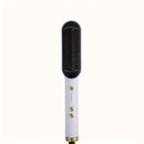 1 piece of straight hair comb, 2-in-1 electric straight hair curling styling tool, multifunctional straight hair straightener
