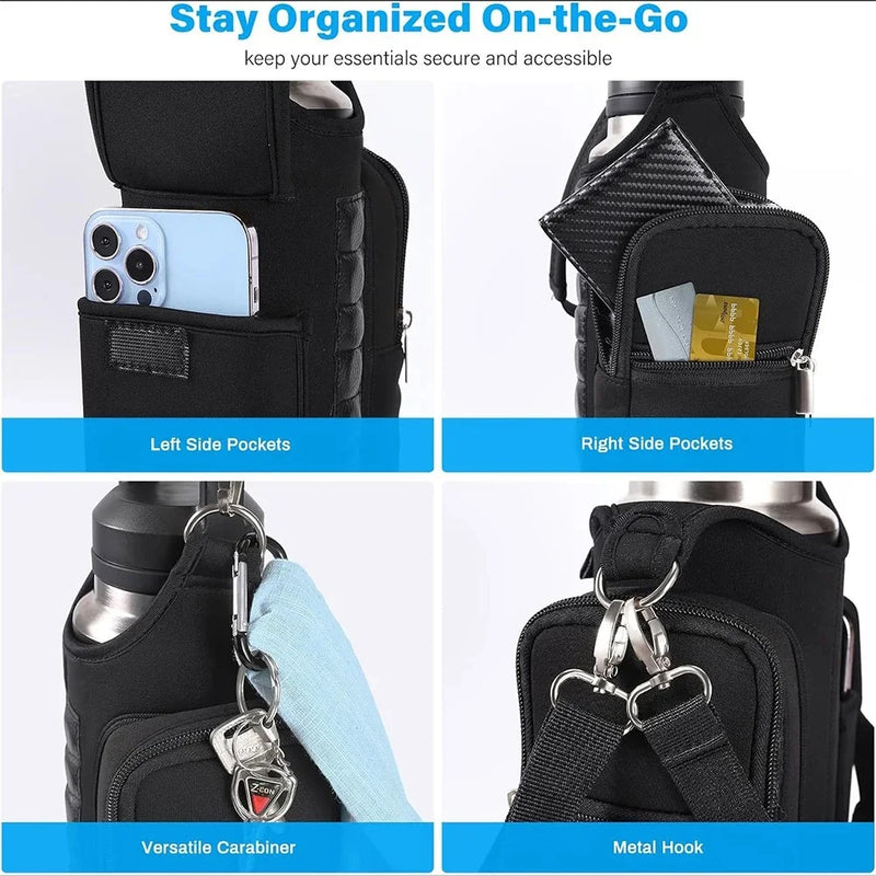 Tired of juggling your bottle and phone at the gym? Go hands-free with the Magnetic Bottle Holder – strong magnets, comfy strap, and extra pocket. More focus. Less hassle. Zero distractions.