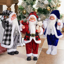 1 new Santa Claus statue ornaments, suitable for Christmas desktop decoration, party decoration, home decoration crafts, room de