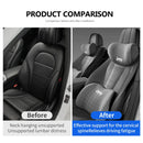 Car Neck Pillow Protective Lumbar Back Support Headrest Cushion For Jeep Patriot Renegade Wrangler JK JL Liberty Trailhawk