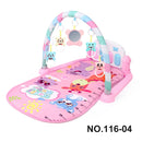 Multifunctional Fitness Frame Baby Activity Gym Play Mat Musical Rack Kid Infant Educational Crawling Carpet Toy Children Gift