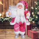 1 new Santa Claus statue ornaments, suitable for Christmas desktop decoration, party decoration, home decoration crafts, room de