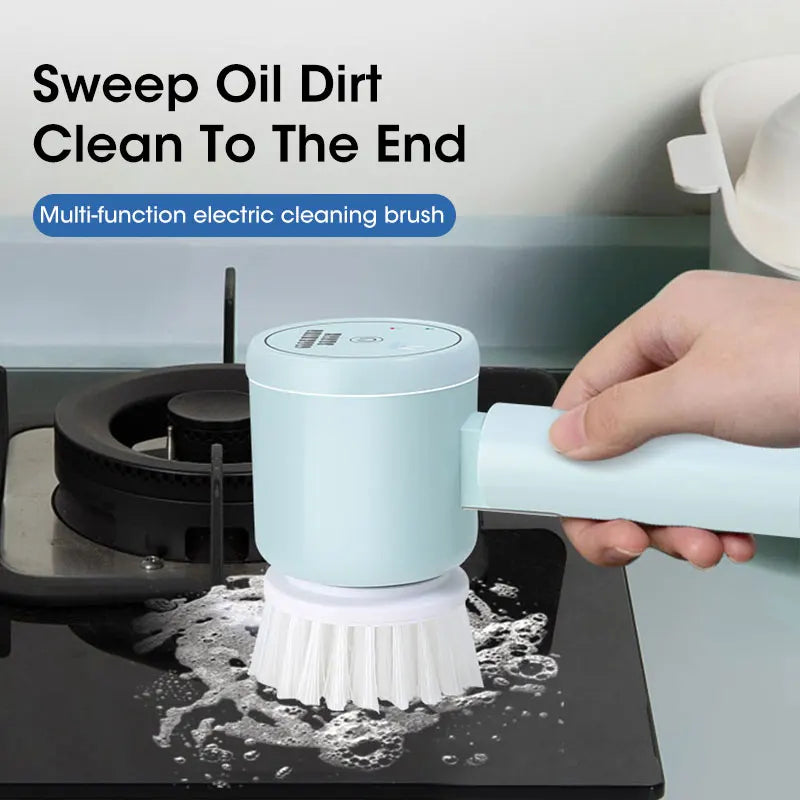 Stop cleaning in pain! With the Electric Spin Scrubber, you clean faster, easier, and pain-free. Less effort. No pain. Cleaning made simple.