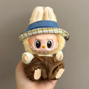 Labubu 17cm Doll Clothing Set Cute Hat Clothes Doll Accessories Children Gift Toys