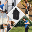 Tired of juggling your bottle and phone at the gym? Go hands-free with the Magnetic Bottle Holder – strong magnets, comfy strap, and extra pocket. More focus. Less hassle. Zero distractions.