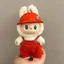 Labubu 17cm Doll Clothing Set Cute Hat Clothes Doll Accessories Children Gift Toys