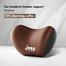 Car Neck Pillow Protective Lumbar Back Support Headrest Cushion For Jeep Patriot Renegade Wrangler JK JL Liberty Trailhawk