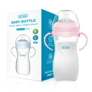 /240/330ML Baby P150P Bottle Newborn Baby Bottle with Handle Milk BottleFeeding  Baby Bottles Newborn Feeding Supplies