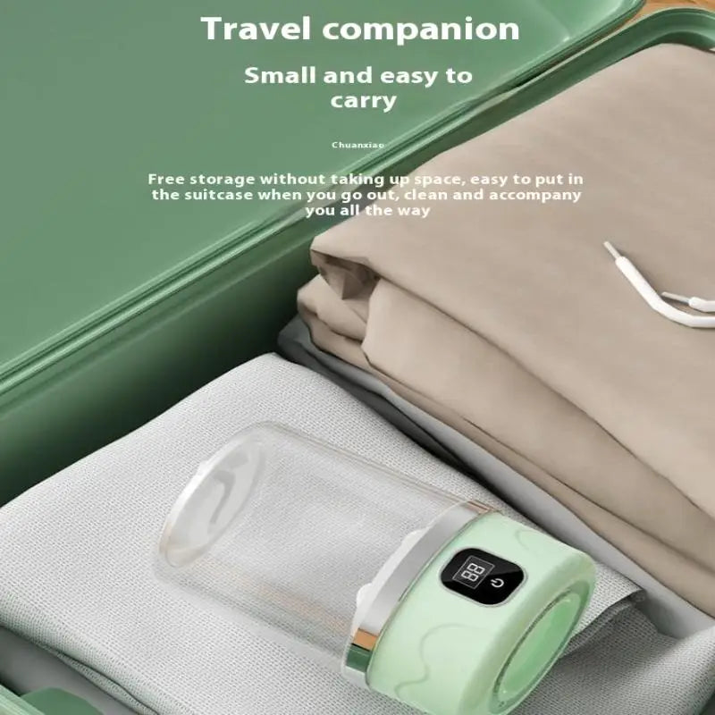 Portable Mini Washing Machine Small Laundry Washer Machine Clothes Cleaning Tool For Dormitories Travel Camping Hotel Apartment