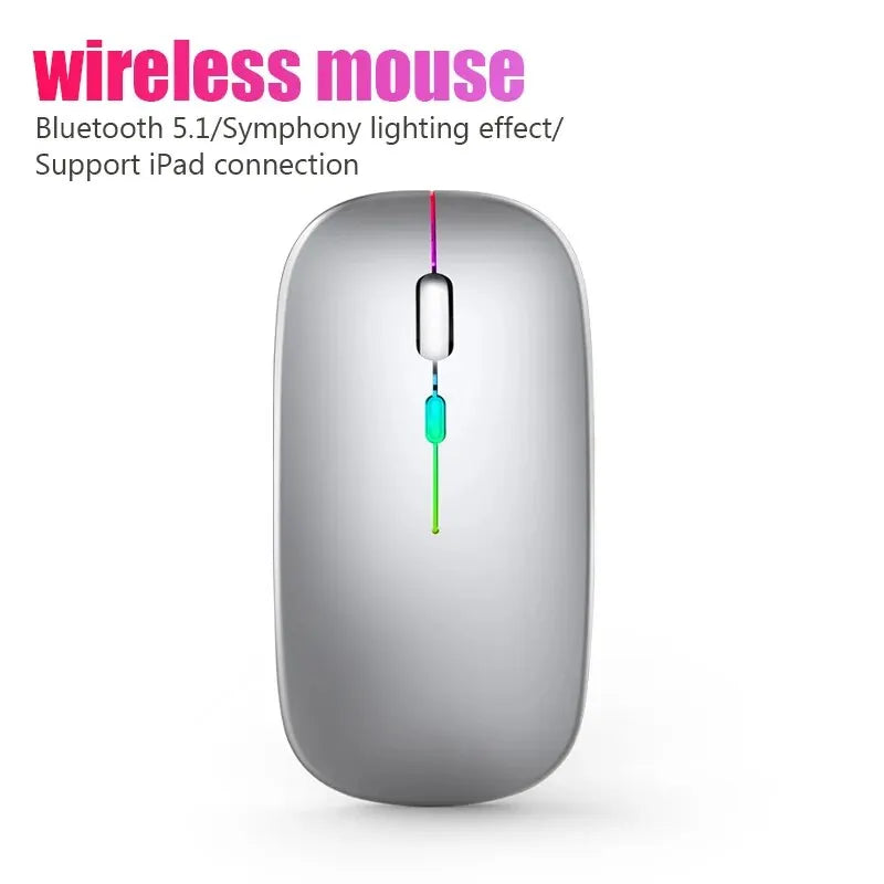 Laggy, uncomfortable mouse ruining your game? Upgrade to the RGB Wireless Gaming Mouse – ergonomic, rechargeable, and ultra-responsive up to 3600DPI. Play smoother. Work faster. No wires, no limits.
