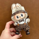 Labubu 17cm Doll Clothing Set Cute Hat Clothes Doll Accessories Children Gift Toys