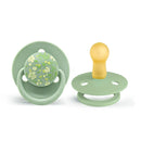 0-36 months macaron color baby silicone pacifier + pacifier chain, food grade material children's chewing fun