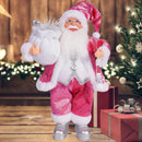 1 new Santa Claus statue ornaments, suitable for Christmas desktop decoration, party decoration, home decoration crafts, room de