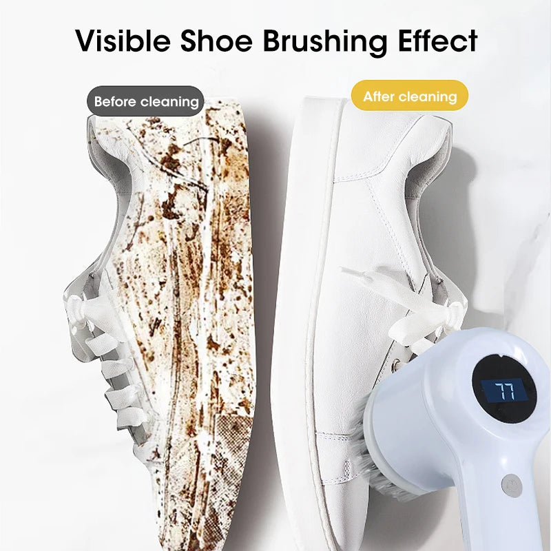 Stop cleaning in pain! With the Electric Spin Scrubber, you clean faster, easier, and pain-free. Less effort. No pain. Cleaning made simple.