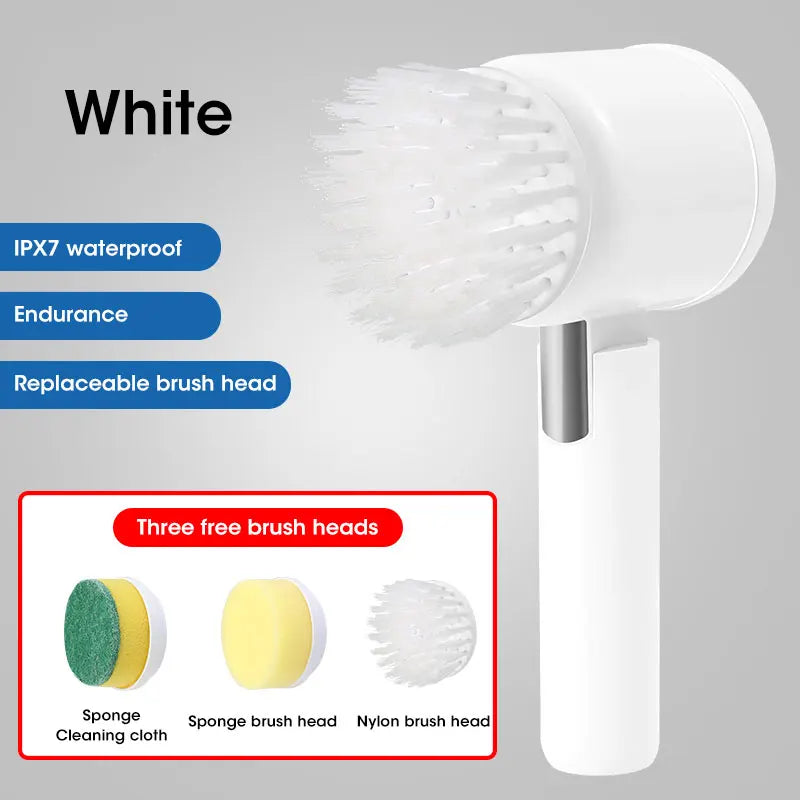 Stop cleaning in pain! With the Electric Spin Scrubber, you clean faster, easier, and pain-free. Less effort. No pain. Cleaning made simple.