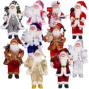 1 new Santa Claus statue ornaments, suitable for Christmas desktop decoration, party decoration, home decoration crafts, room de