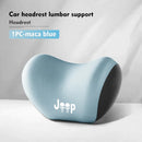 Car Neck Pillow Protective Lumbar Back Support Headrest Cushion For Jeep Patriot Renegade Wrangler JK JL Liberty Trailhawk