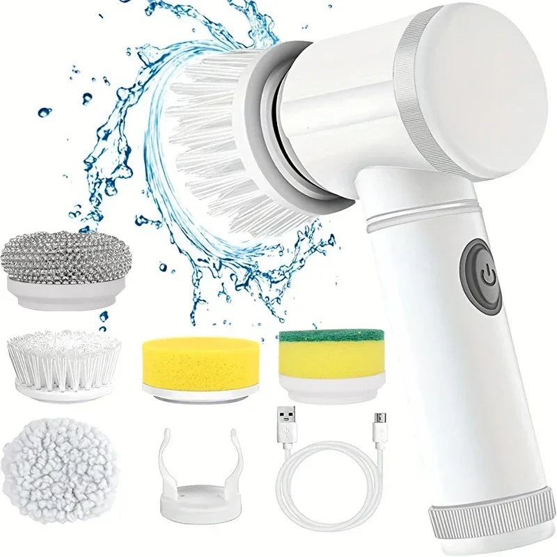 Stop cleaning in pain! With the Electric Spin Scrubber, you clean faster, easier, and pain-free. Less effort. No pain. Cleaning made simple.
