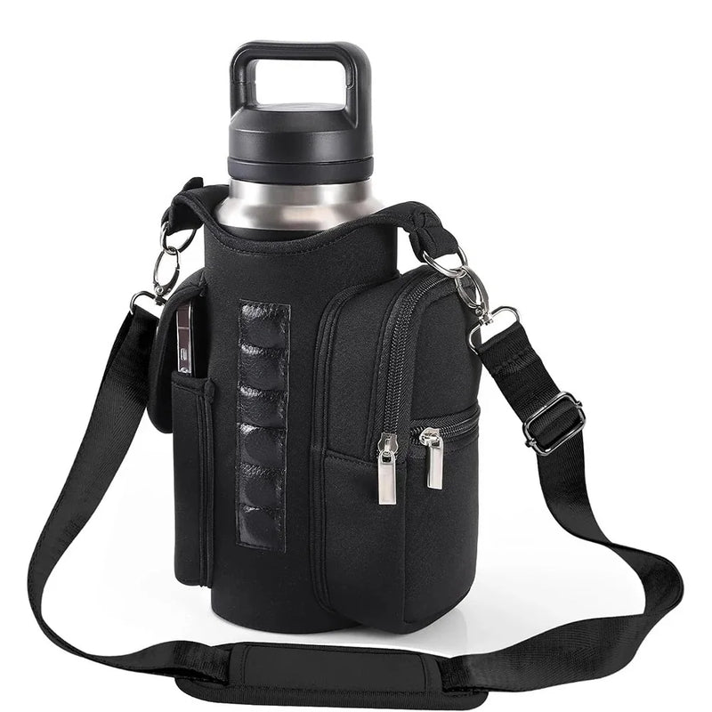 Tired of juggling your bottle and phone at the gym? Go hands-free with the Magnetic Bottle Holder – strong magnets, comfy strap, and extra pocket. More focus. Less hassle. Zero distractions.