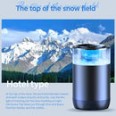 Smart Car Air Freshener Car Fragrance Diffuser Automobile Rechargeable Air Freshener Car Interior Deodorizer with Ambient light