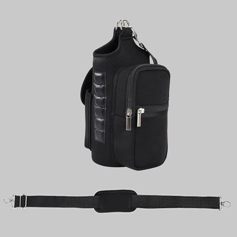 Tired of juggling your bottle and phone at the gym? Go hands-free with the Magnetic Bottle Holder – strong magnets, comfy strap, and extra pocket. More focus. Less hassle. Zero distractions.