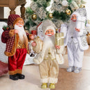1 new Santa Claus statue ornaments, suitable for Christmas desktop decoration, party decoration, home decoration crafts, room de