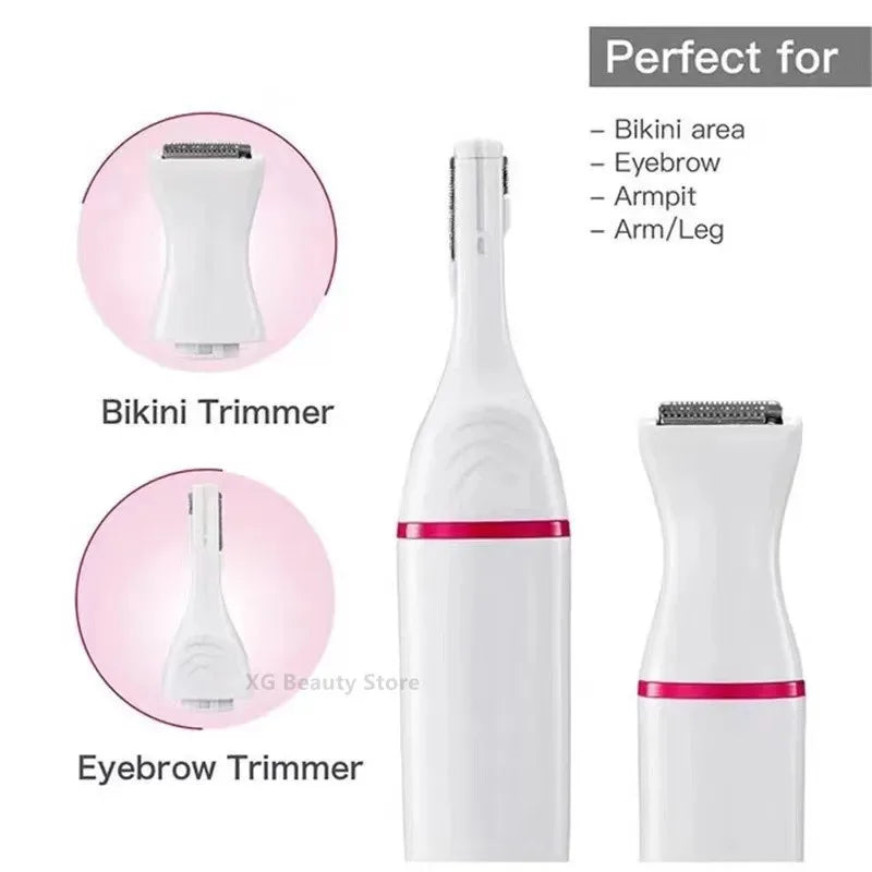 Women's Electric Razor - USB Electric Lady Shaver, Ladies Epilator Razor, Foil Shaver With Stainless Steel Blade, USB Charging,