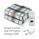220V EU Electric Blanket Thicker Heaters 70*150cm Home Bed Sheet Thermal Mat Heating Mattress Winter Thermostat Body Warmer Pads