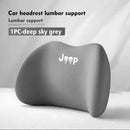 Car Neck Pillow Protective Lumbar Back Support Headrest Cushion For Jeep Patriot Renegade Wrangler JK JL Liberty Trailhawk