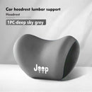 Car Neck Pillow Protective Lumbar Back Support Headrest Cushion For Jeep Patriot Renegade Wrangler JK JL Liberty Trailhawk