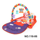 Multifunctional Fitness Frame Baby Activity Gym Play Mat Musical Rack Kid Infant Educational Crawling Carpet Toy Children Gift