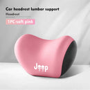 Car Neck Pillow Protective Lumbar Back Support Headrest Cushion For Jeep Patriot Renegade Wrangler JK JL Liberty Trailhawk