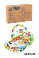 Multifunctional Fitness Frame Baby Activity Gym Play Mat Musical Rack Kid Infant Educational Crawling Carpet Toy Children Gift